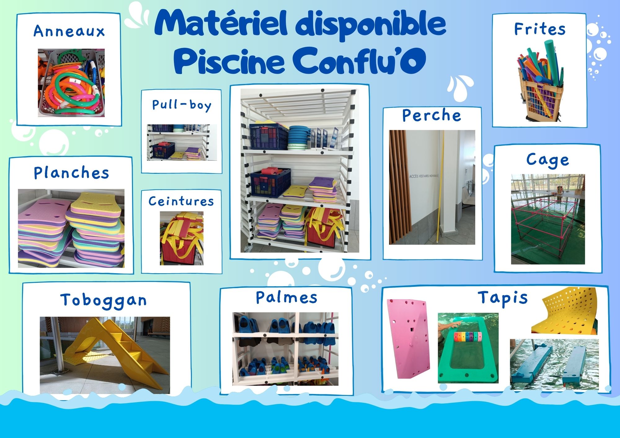 Matériel Piscine ConfluO